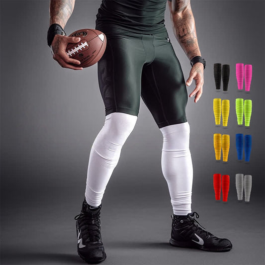 Outdoor Ruched Compression Calf Sleeves - image 0