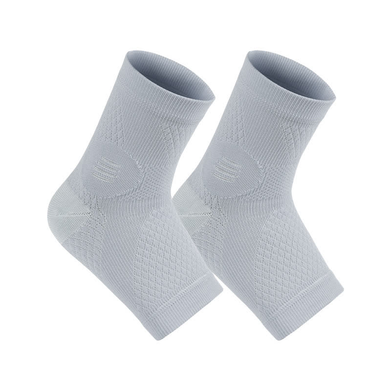 High Elastic Ultra-thin Sports Compression Ankle Braces - Grey - XL - image 6
