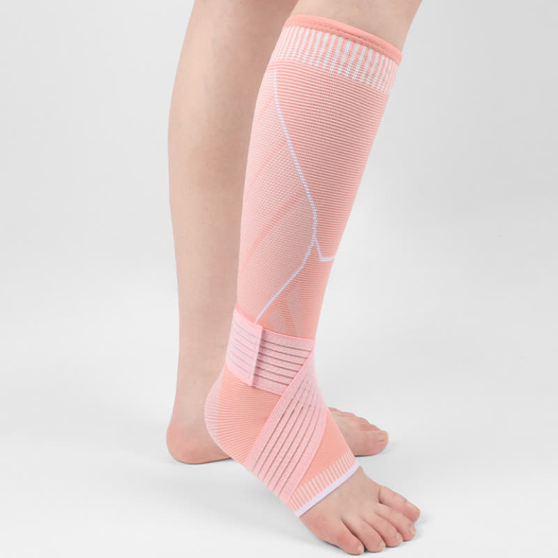Non-slip Strap Compression Calf Ankle Sleeves - image 6