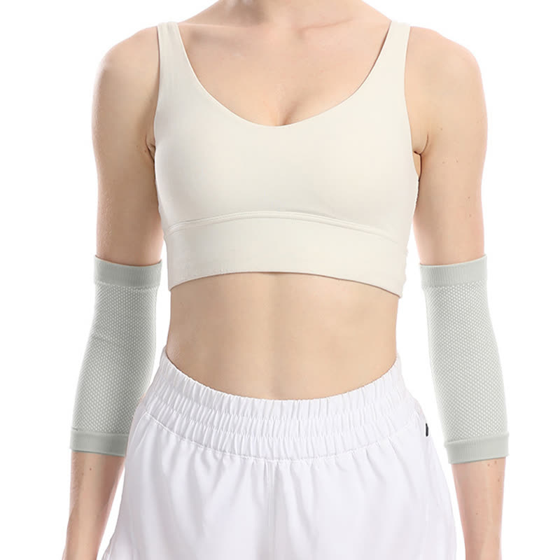 Breathable High Elastic Sports Arm Elbow Sleeves - image 3