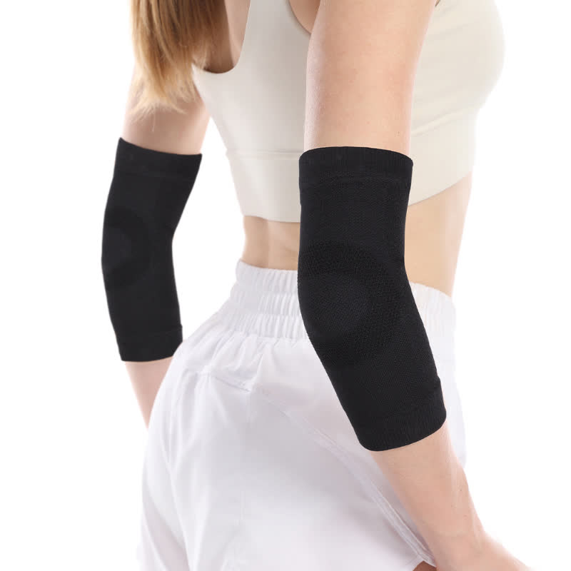 Breathable High Elastic Sports Arm Elbow Sleeves - image 1