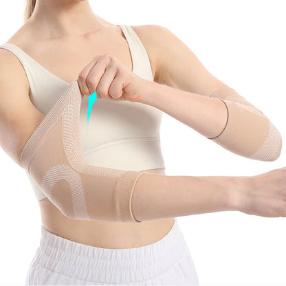 Breathable High Elastic Sports Arm Elbow Sleeves - image 9