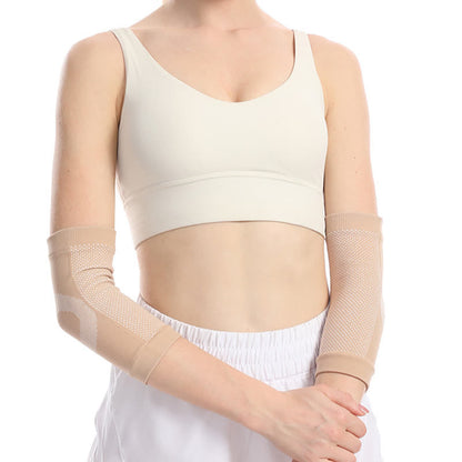 Breathable High Elastic Sports Arm Elbow Sleeves - image 5