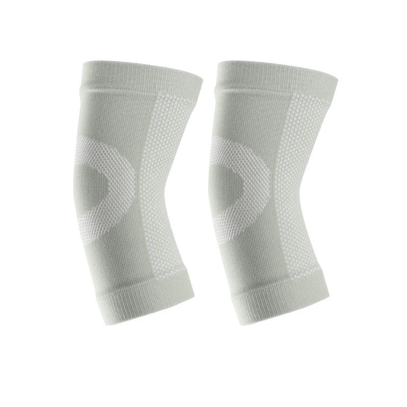 Breathable High Elastic Sports Arm Elbow Sleeves - Grey - L - image 4