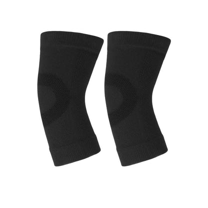 Breathable High Elastic Sports Arm Elbow Sleeves - Black - L - image 2