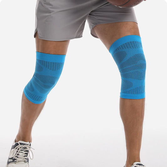 Knitted Breathable High Elastic Sports Knee Sleeves - image 0