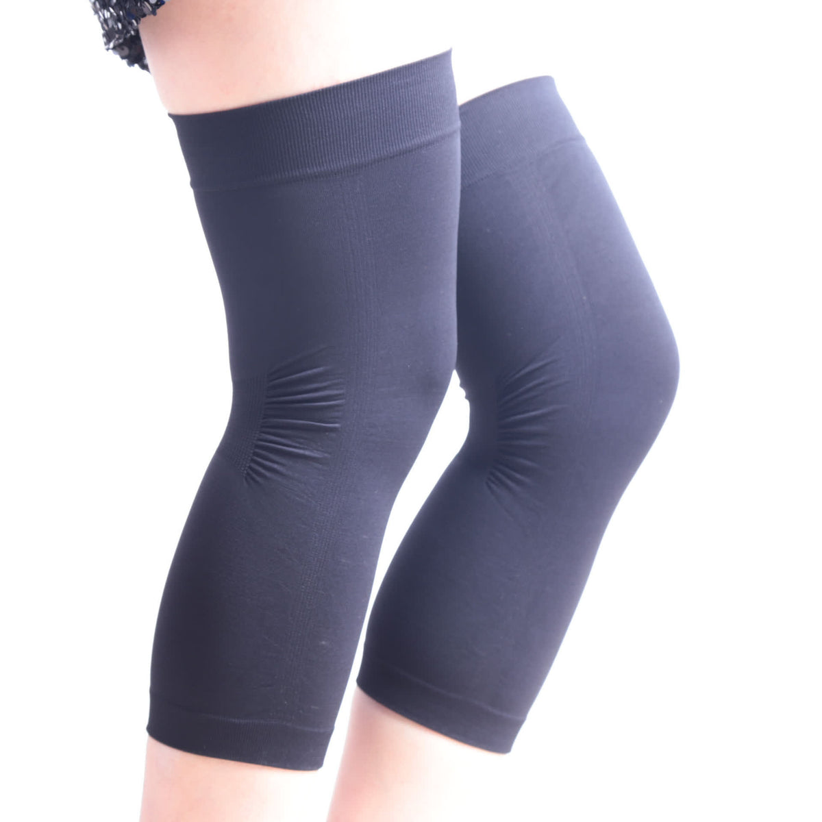 Elastic Breathable Sports Knee Sleeves - image 0