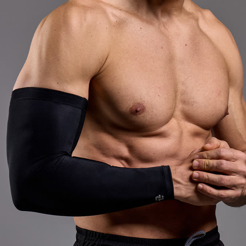 Lightweight Breathable Sports Compression Arm Sleeves - image 4