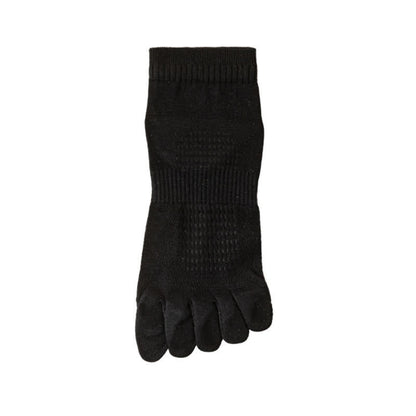 Pure Cotton Mesh Five-toe Ankle Socks(3 Pairs) - Black - EU39-45(US6-11) - image 6