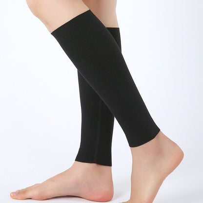 Bundle Modal Solid Color Thigh High + Calf Compression Sleeves - image 3