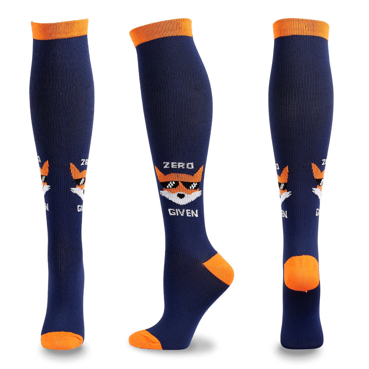 Funny Cartoon Animal Print Compression Socks(5 Pairs) - image 9