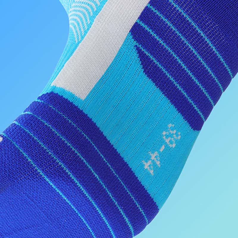 Graphics Print Running Ankle Compression Socks(4 Pairs) - image 5
