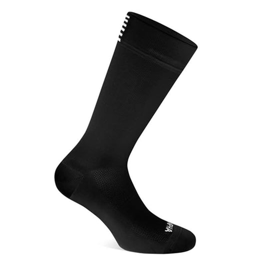 Solid Color Cycling Quarter Compression Socks(6 Pairs) - Black - EU39-45(US6-11) - image 0