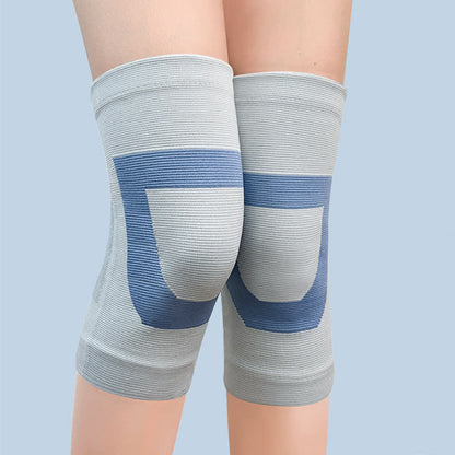 High Elastic Sports Knee Pads - Grey - XXL - image 0