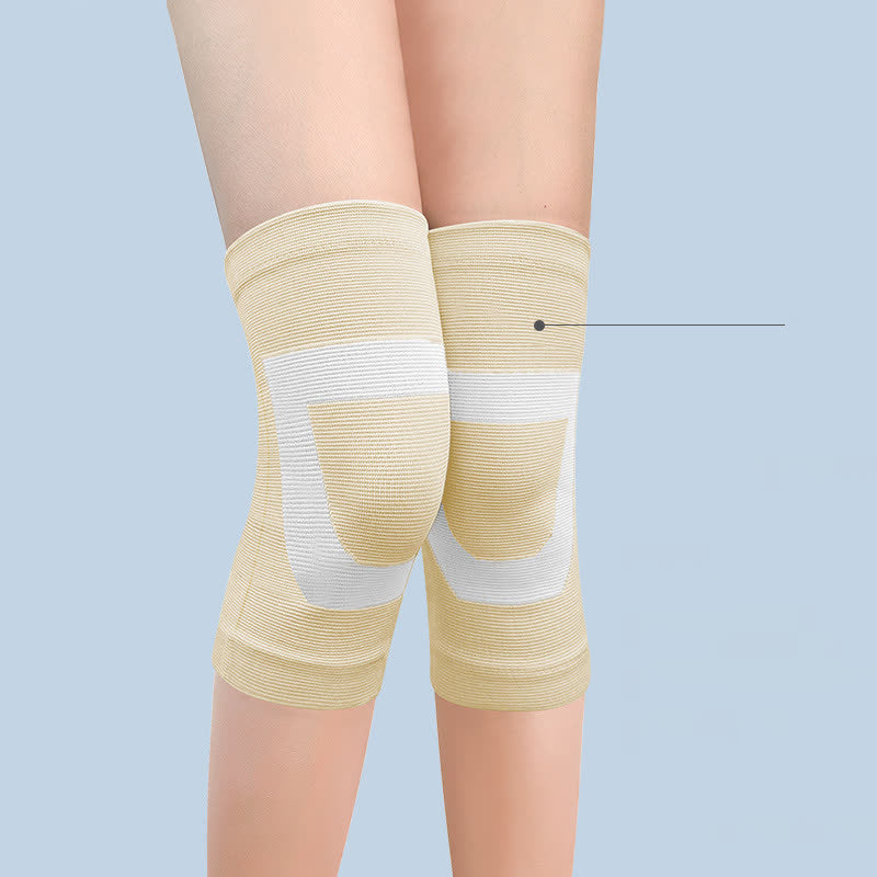 High Elastic Sports Knee Pads - Nude - XXL - image 5