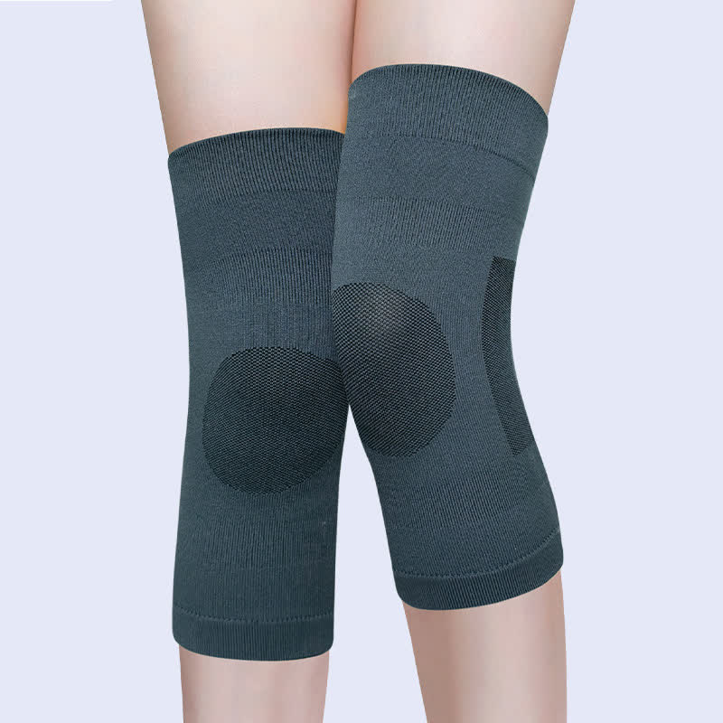 Seamless Sports Knee Brace - Grey - L - image 4