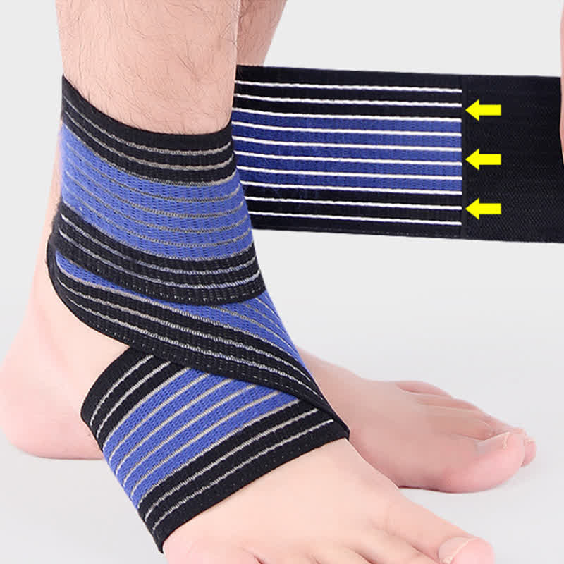 Thin Elastic Velcro Wrap Ankle Braces - image 2