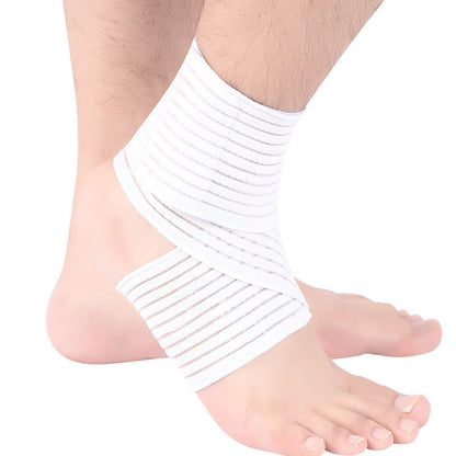 Thin Elastic Velcro Wrap Ankle Braces - White - One Size - image 4