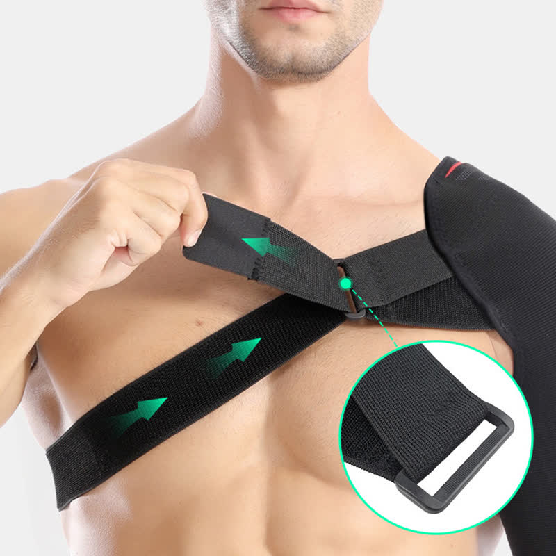 High Elastic Adjustable Compression Shoulder Brace - image 1