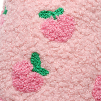 Plus Size Peach Plush Slippers - image 10