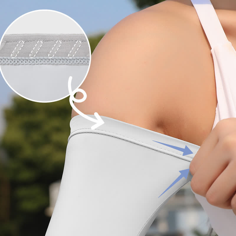 Outdoor Sports Sun Protection Ice Silk Arm Sleeves - image 7