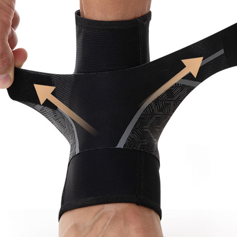 Breathable Adjustable Strap Ankle Braces - image 4