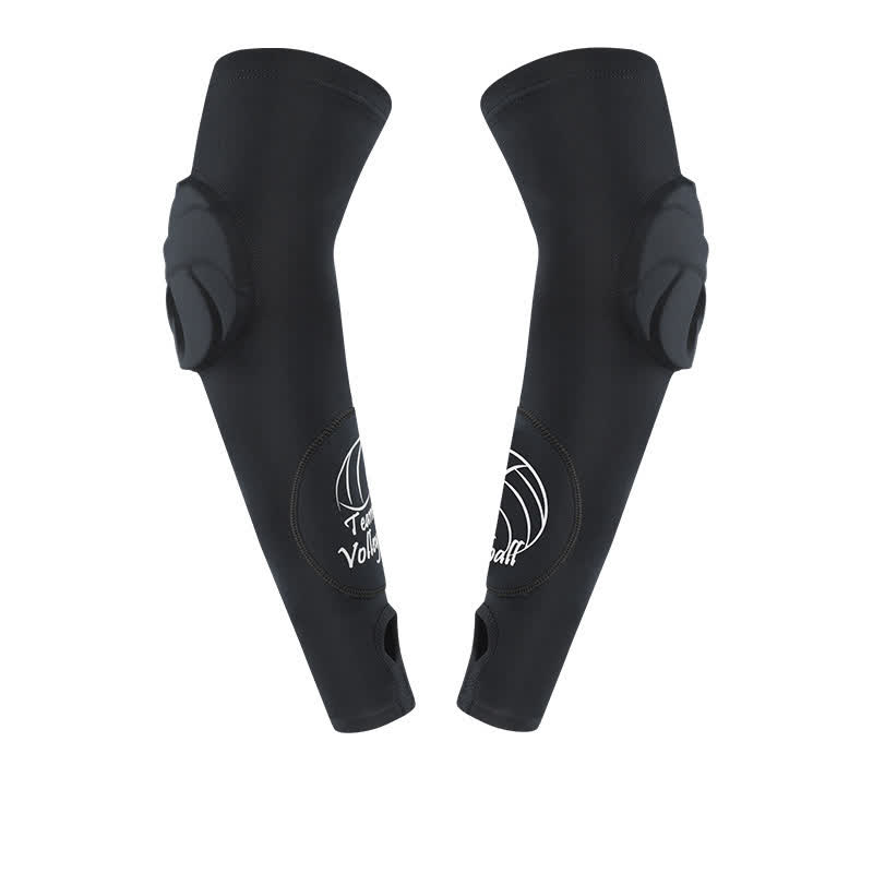 Finger Loop Sports Arm Compression Sleeve - Black - XL - image 10