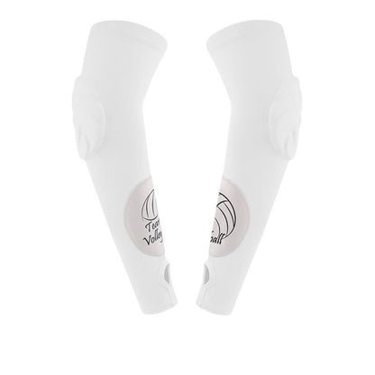 Finger Loop Sports Arm Compression Sleeve - White - XL - image 8