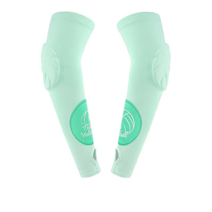 Finger Loop Sports Arm Compression Sleeve - Green - XL - image 13
