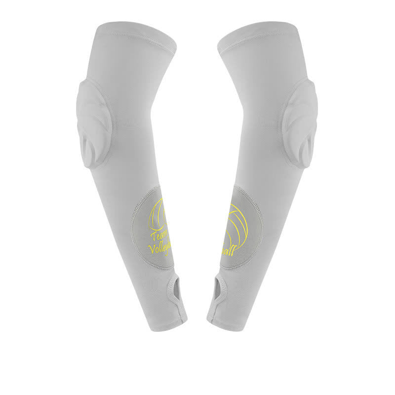 Finger Loop Sports Arm Compression Sleeve - Grey - XL - image 11