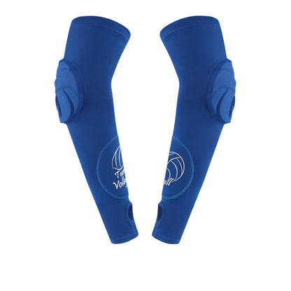 Finger Loop Sports Arm Compression Sleeve - Blue - XL - image 12