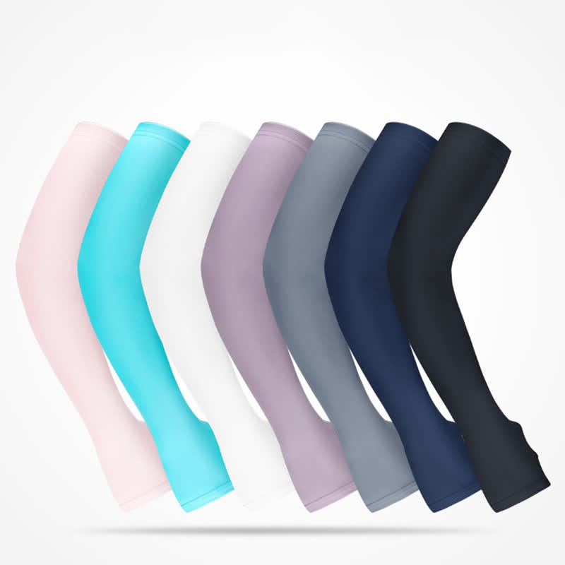 Finger Loop Sun Protection Arm Sleeves - image 1
