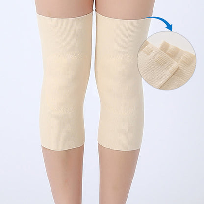 Modal Anti-slip Knee Sleeves - Beige - XL - image 7