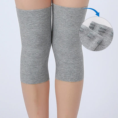 Modal Anti-slip Knee Sleeves - Light Gray - XL - image 4