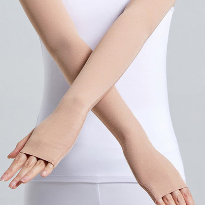 Long Modal Finger Loop Arm Sleeves(2 Pairs) - image 5