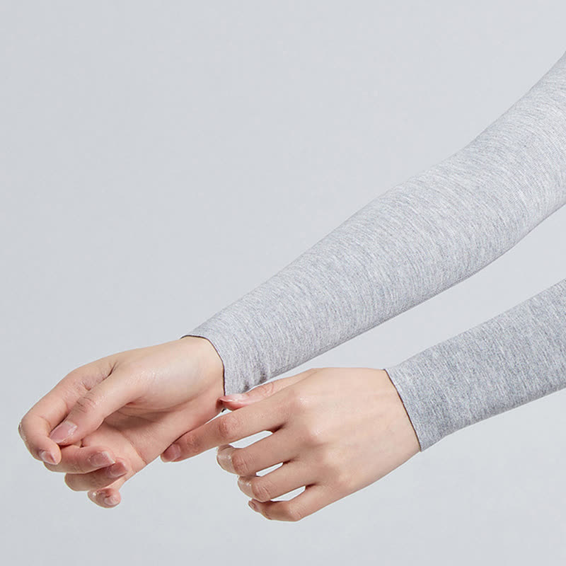 Long Modal Arm Sleeves(2 Pairs) - image 8
