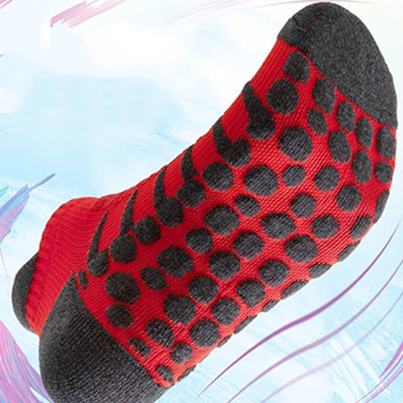 Plus Size Workout Grip Ankle Compression Socks(5 Pairs) - image 5