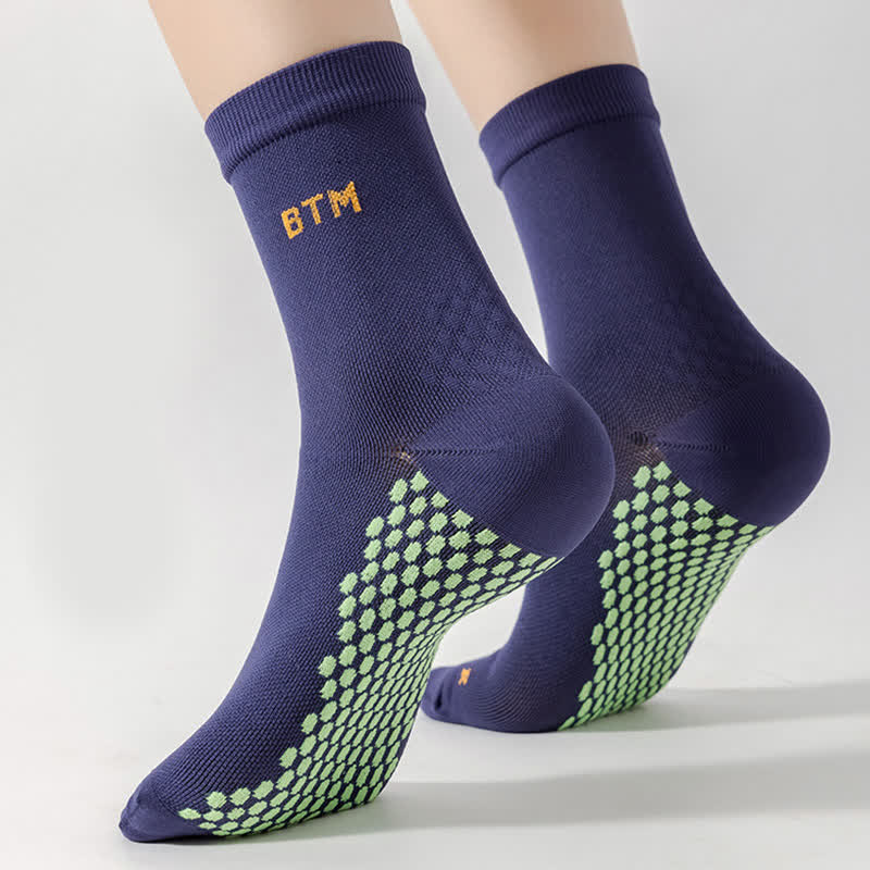Quick-drying Sports Quarter Compression Socks(4 Pairs) - image 9
