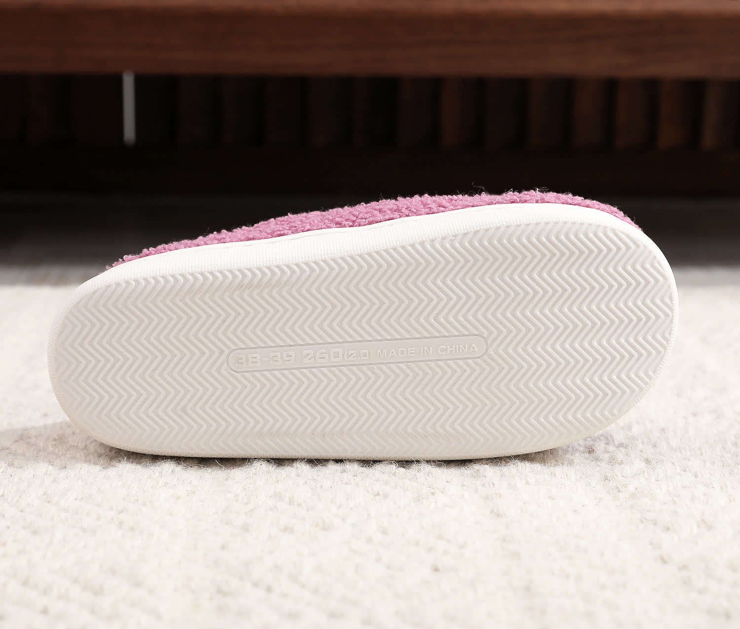 Plus Size Halloween Purple Ghost Slippers - image 12