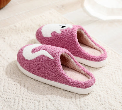 Plus Size Halloween Purple Ghost Slippers - image 10