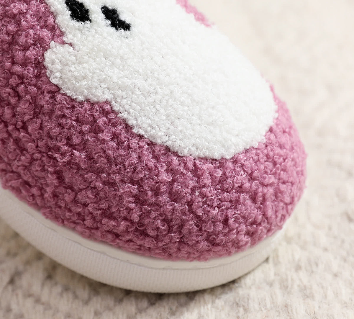 Plus Size Halloween Purple Ghost Slippers - image 14
