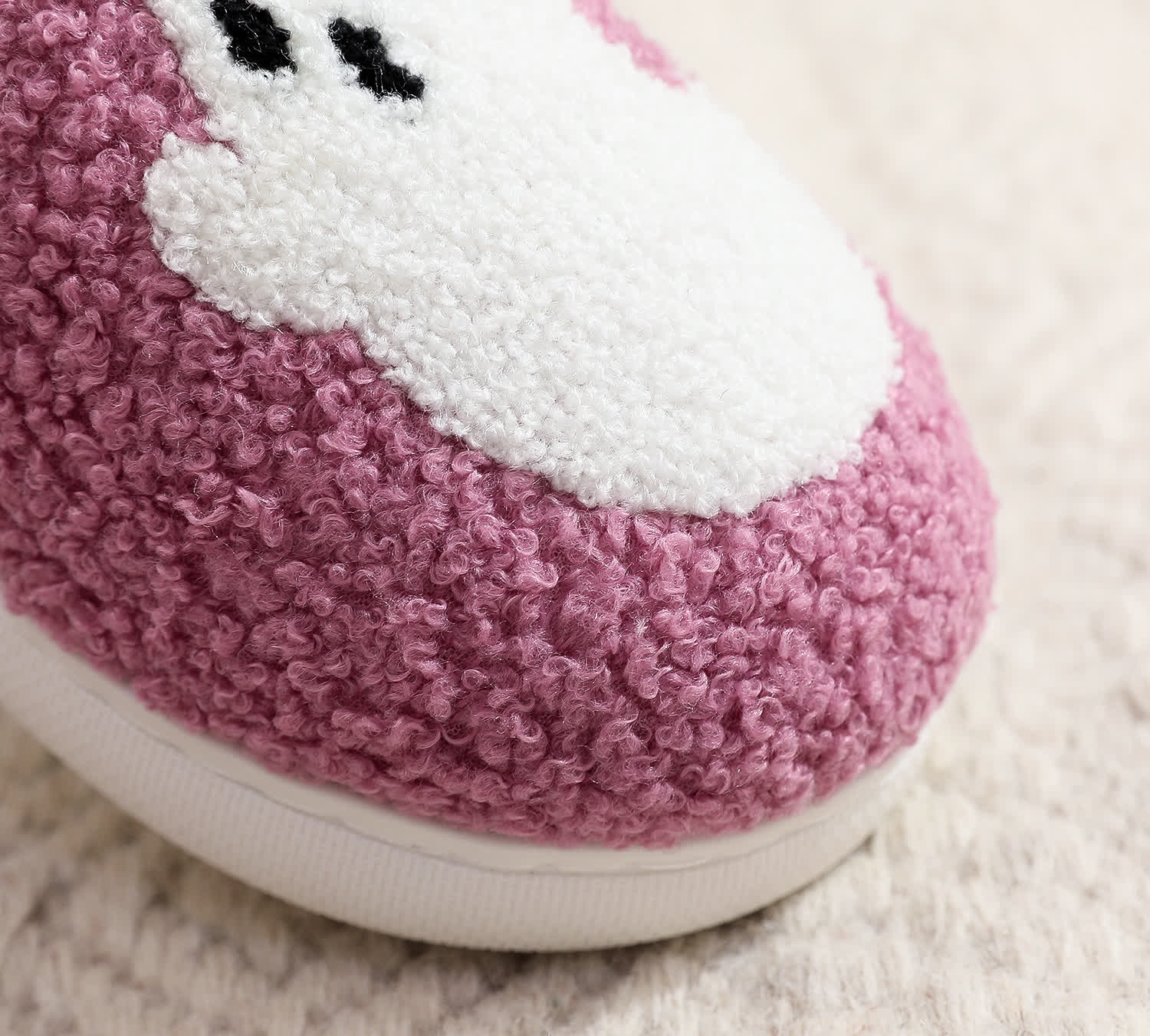 Plus Size Halloween Purple Ghost Slippers - image 14