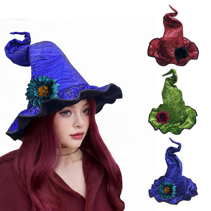 Sparkling Halloween Party Witch Hat - image 0