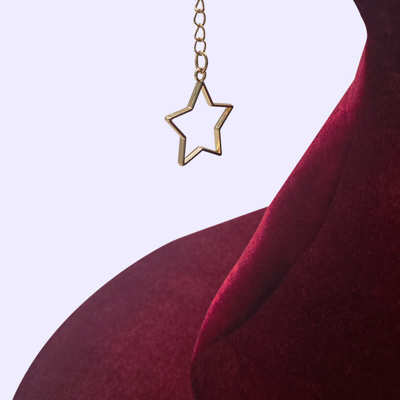 Vintage Witch Hat with Star Pendant - image 1