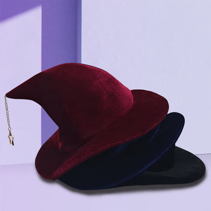 Vintage Witch Hat with Star Pendant - image 2