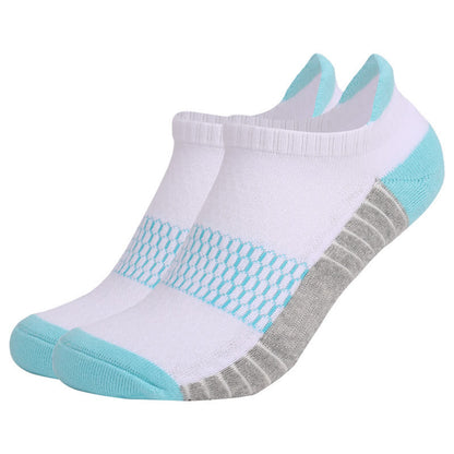 Cotton Comfy Non-slip Ankle Compression Socks(6 Pairs) - Blue - EU39-42(US6-8.5) - image 2