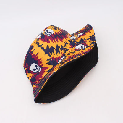 Plus Size Halloween Spooky Print Bucket Hat - image 10