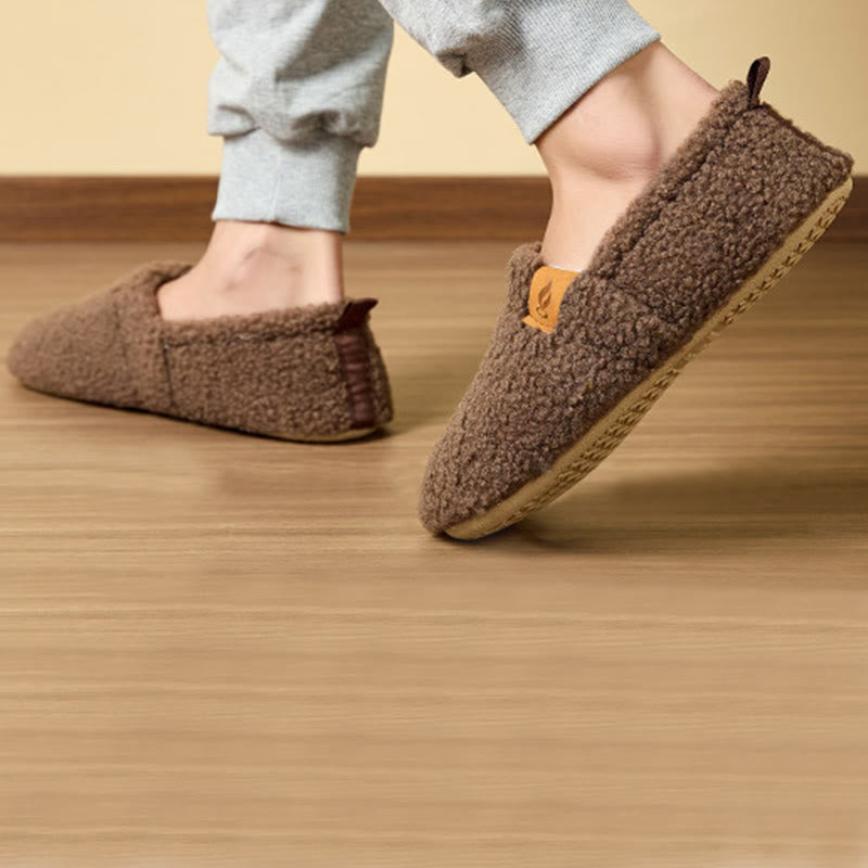 Plus Size Warm Wear Resistant Slippers - image 3