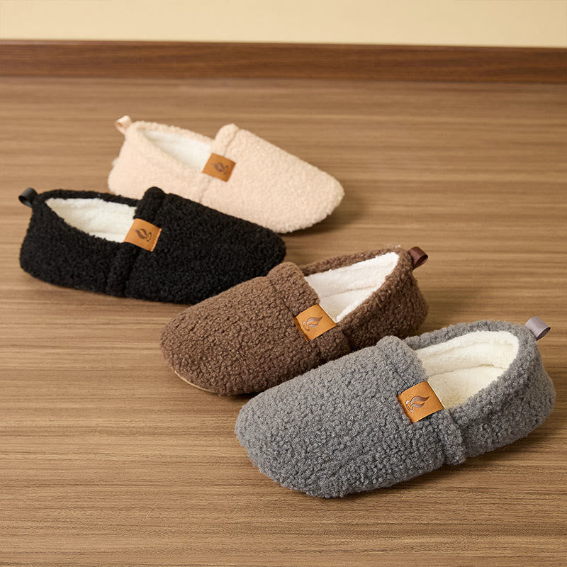 Plus Size Warm Wear Resistant Slippers - image 4