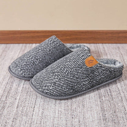 Plus Size Minimalist Style Slippers - Grey - EU46-47(US12-12.5) - image 7